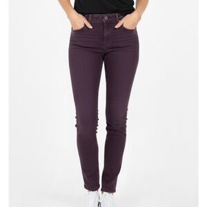 JUST BLACK Denim Jeans, Straight Leg, Women’s 30P, Purple